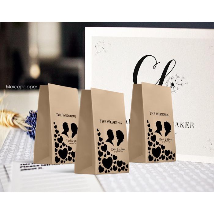 

Paperbag SMALL Custom Design Suka suka DESIGN FREE Multipurpose Packaging Size 6 4Cm x 3 6Cm x 10