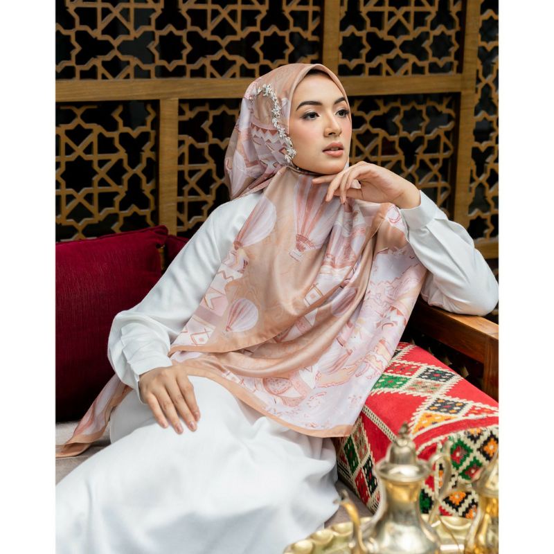 ORIGINAL 100% DEENAY HIJAB SIGNATURE TURKI CAPPADOCIA TORTILA