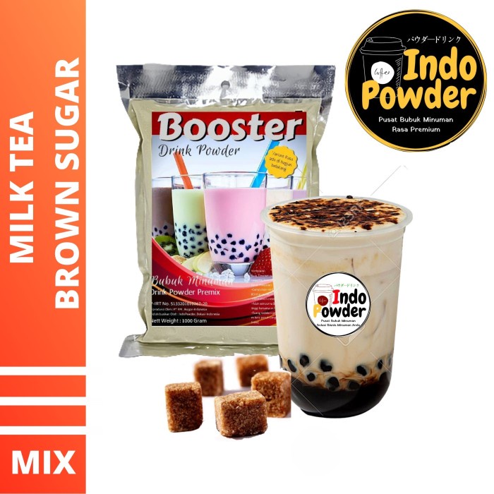 

BUBUK MINUMAN MILK TEA BROWN SUGAR 1KG - BUBUK MILK TEA BROWN SUGAR