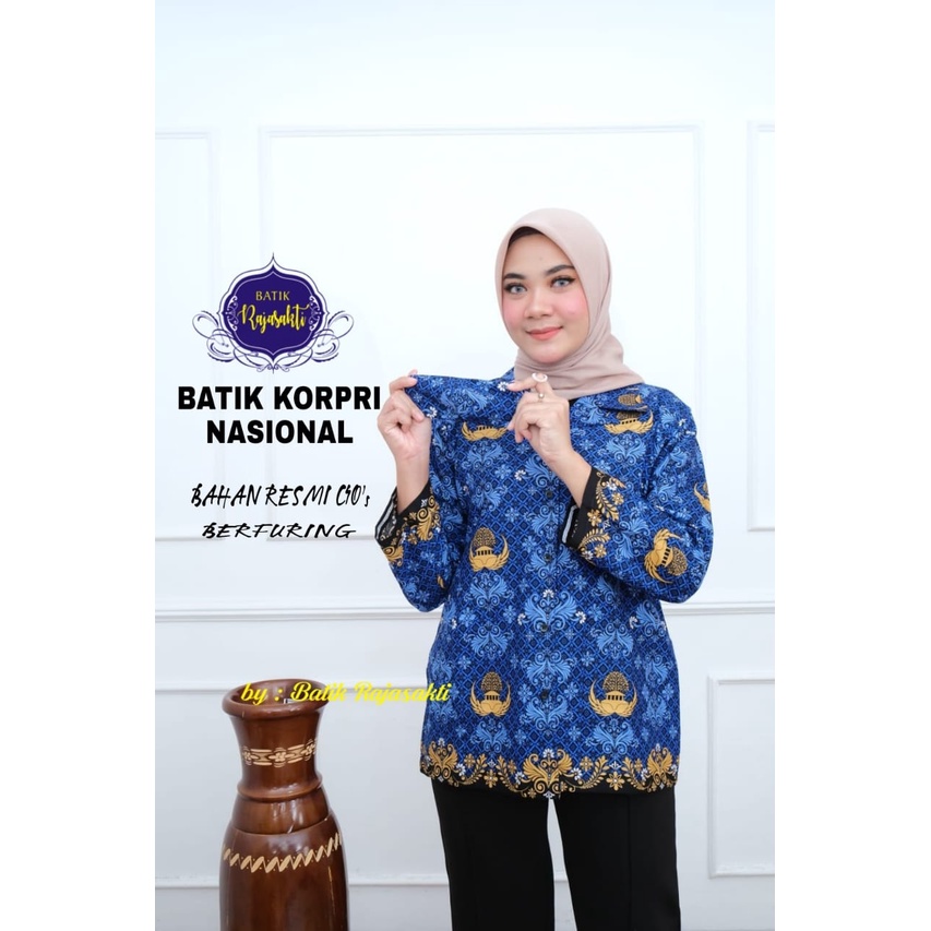 KORPRI WANITA RAJASAKTI KEMEJA BATIK PRIA SOLO LENGAN PANJANG LAPIS FURING PREMIUM HARSHA HASTHA JANITRA JAYANEGARA JAYASURA KAMANJAYA KHARISMA  KHUKUH MAHESA NATANEGARA NATAWANGSA NATAWIBAWA NATAWIJAYA NAYAKA PANDJI PERWIRA PRADHIFTA RAJASWA SAKTI SAPTHA