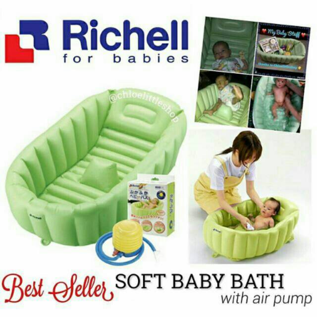 Richell Soft Baby Bath L