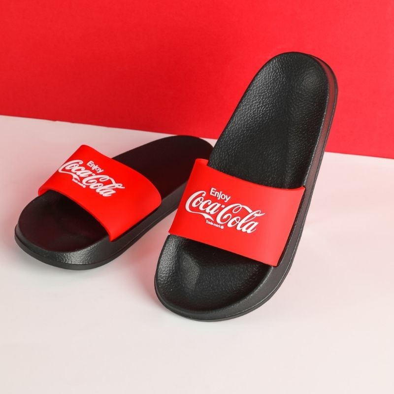 Miniso Sandal Coca Cola Slippers Sendal Coca Cola Fashion