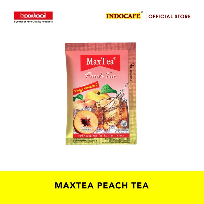 

B062D Maxtea Peach Tea (5 Sachet) 054S