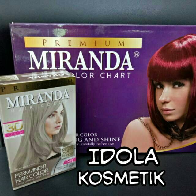 Semir Rambut MIRANDA Hair Color WARNA LENGKAP
