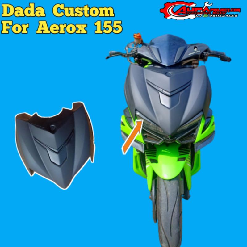 Dada custom Yamaha Aerox Aksesoris motor Aerox
