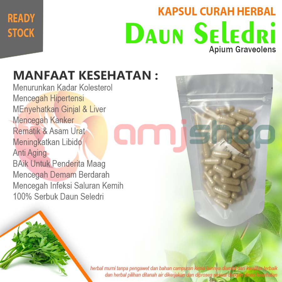 

KAPSUL CURAH HERBAL DAUN SELEDRI