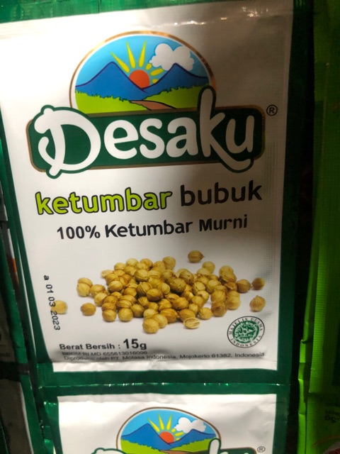 KUNYIT BUBUK &amp; KETUMBAR BUBUK DESAKU