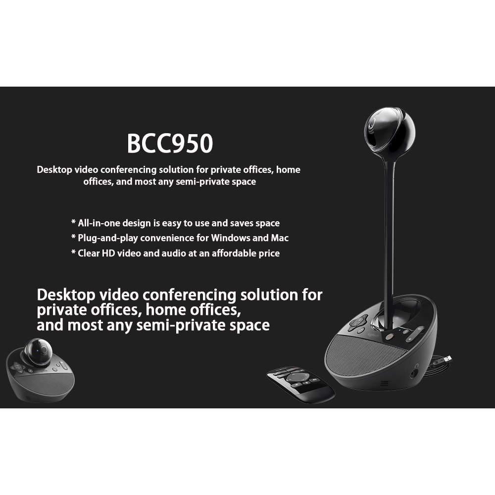 Logitech BCC950 Conference Cam Bussines Webcam Camera