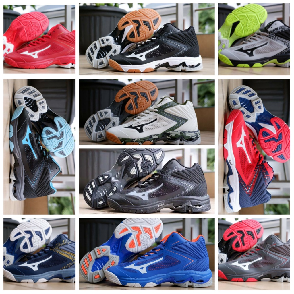 Sepatu Mizuno wlz 5 mid premium