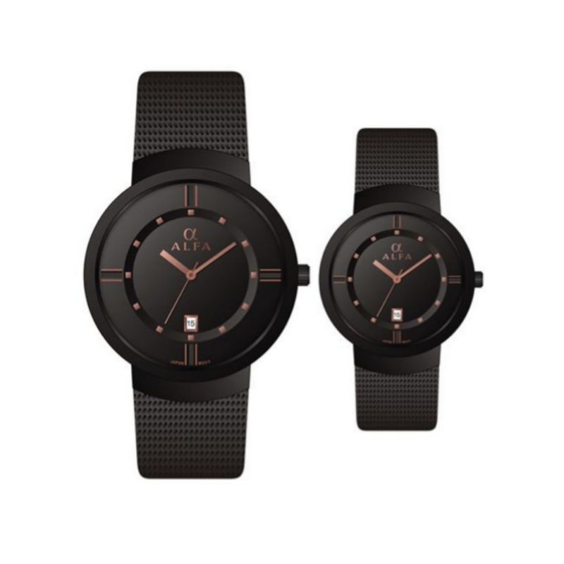 Jam Tangan Couple Alfa 88073