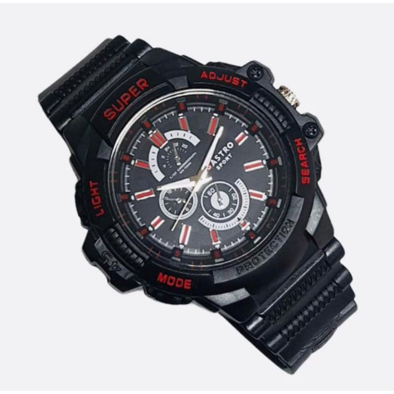 JAM TANGAN GASTRO SPORT ANALOG/JAM TANGAN PRIA ANALOG STRAP RUBBER