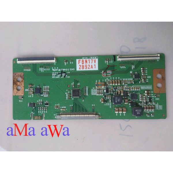 T CON - TICON BOARD LOGIC TV LED LG 32LS - 32LS3110 TA original