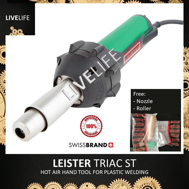 LEISTER TRIAC ST - Mesin Las (Welding) Plastik HDPE Geomembran
