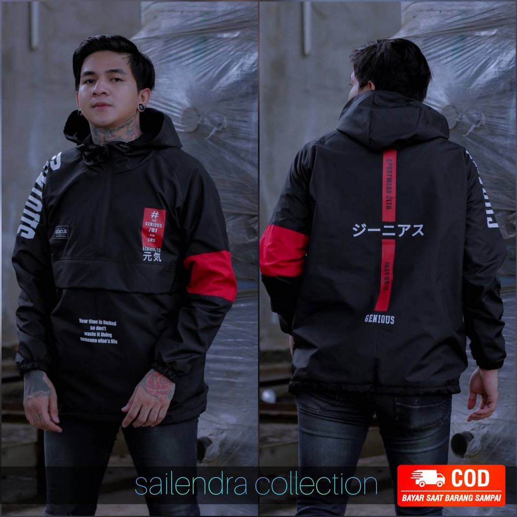 JAKET PRIA - JAKET CAGOULE - JAKET SALVIO HEXIA - JAKET WATERPROOF - JAKET MURAH