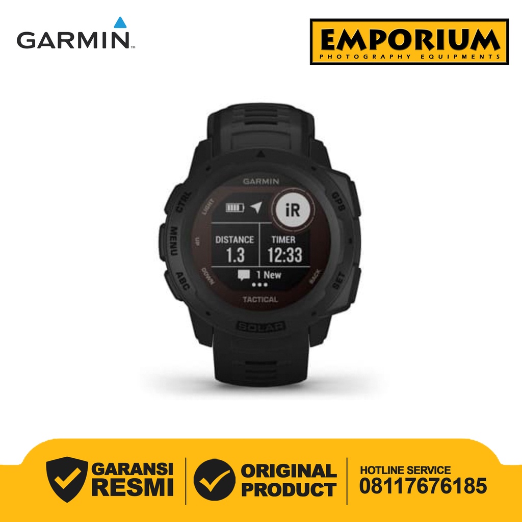 Garmin Instinct Solar Tactical Black
