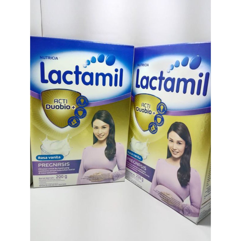 LACTAMIL inisis,pregnasis,vanila/coklat 200gr