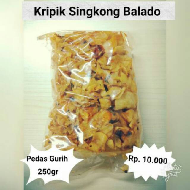 

Keripik singkong balado Ardas
