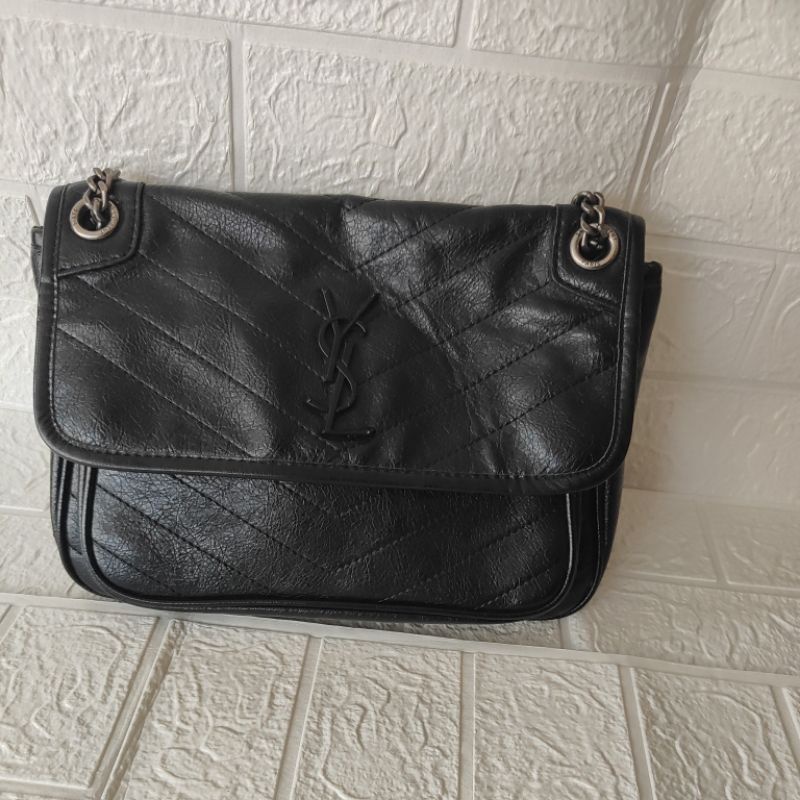 tas ysl niki preloved