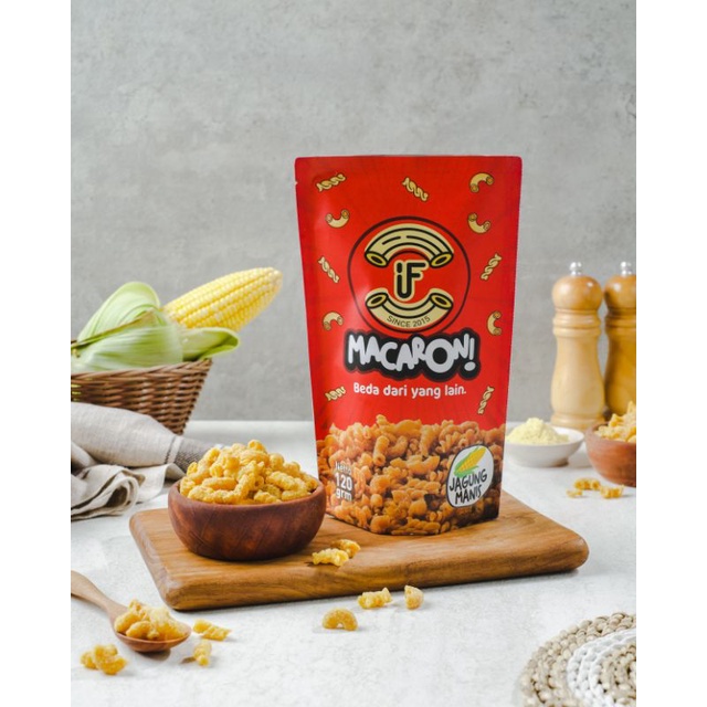 

IF Makaroni Rasa Jagung Manis 120gr| Premium