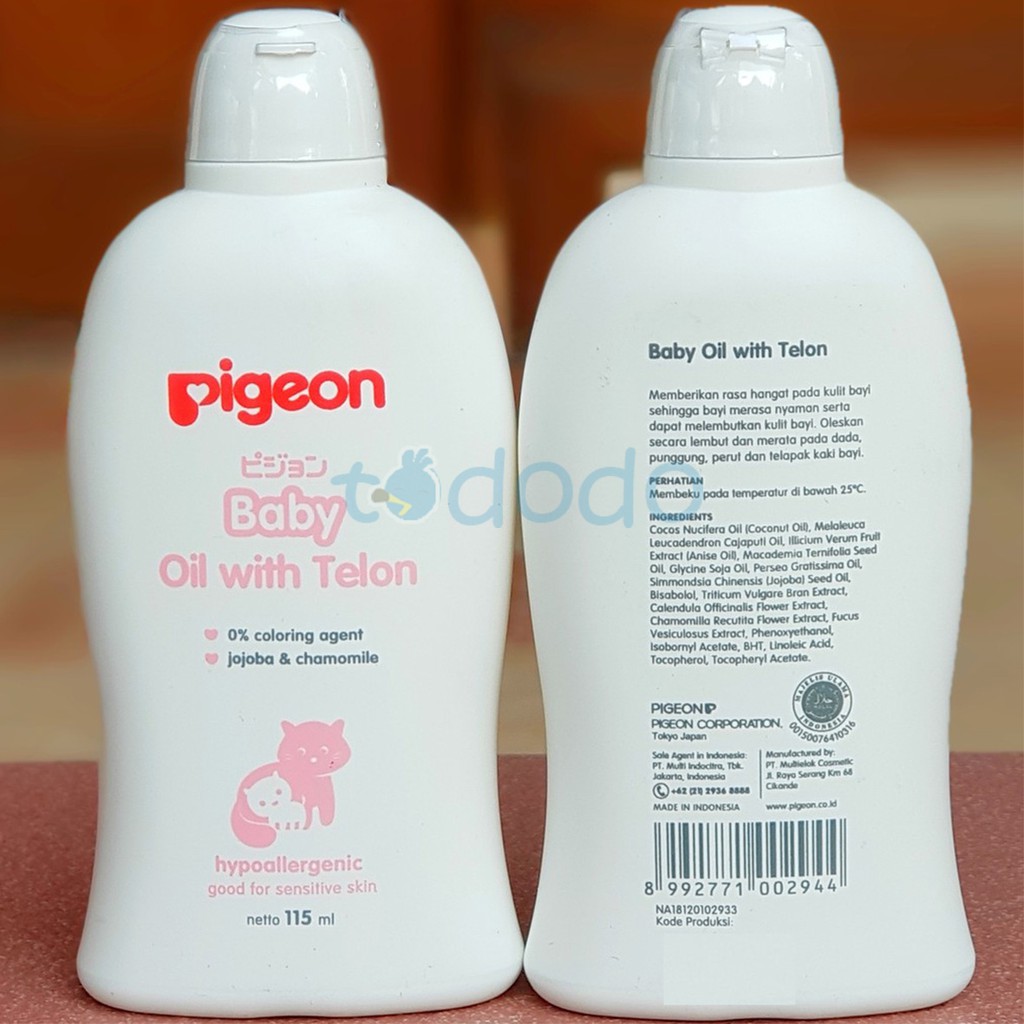 Pigeon Baby Oil With Telon 115ml