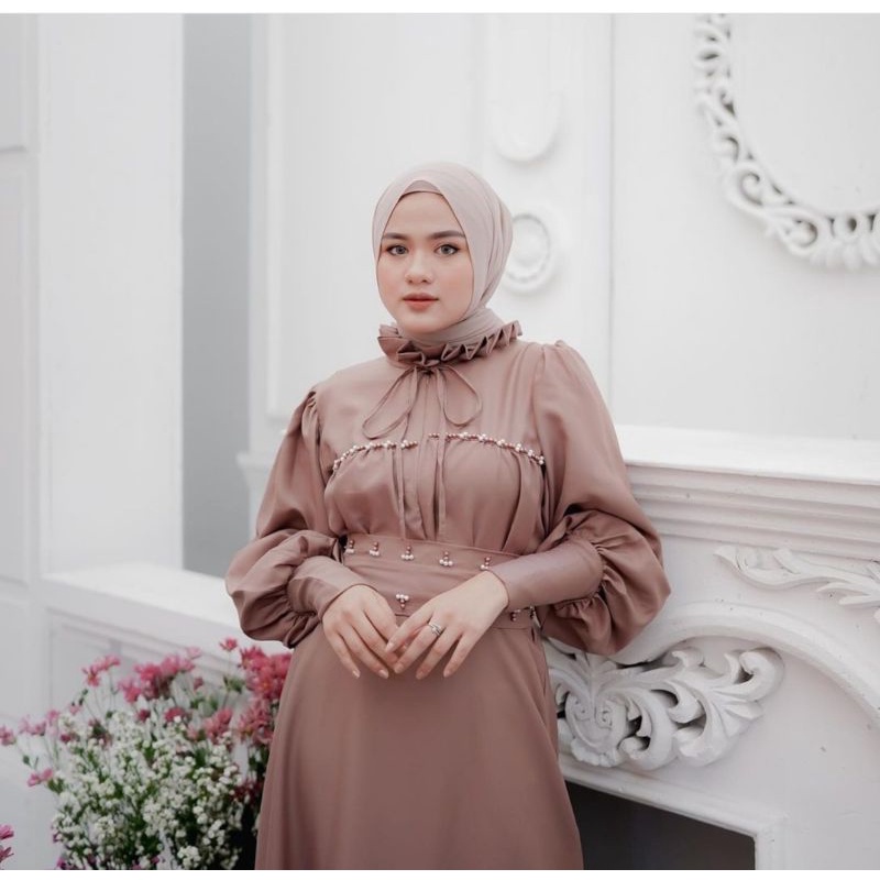 CHANDANI DRESS BY RIFANY HIJAB ORIGINAL //BAJULEBARANMURAH//DRESSWANITA