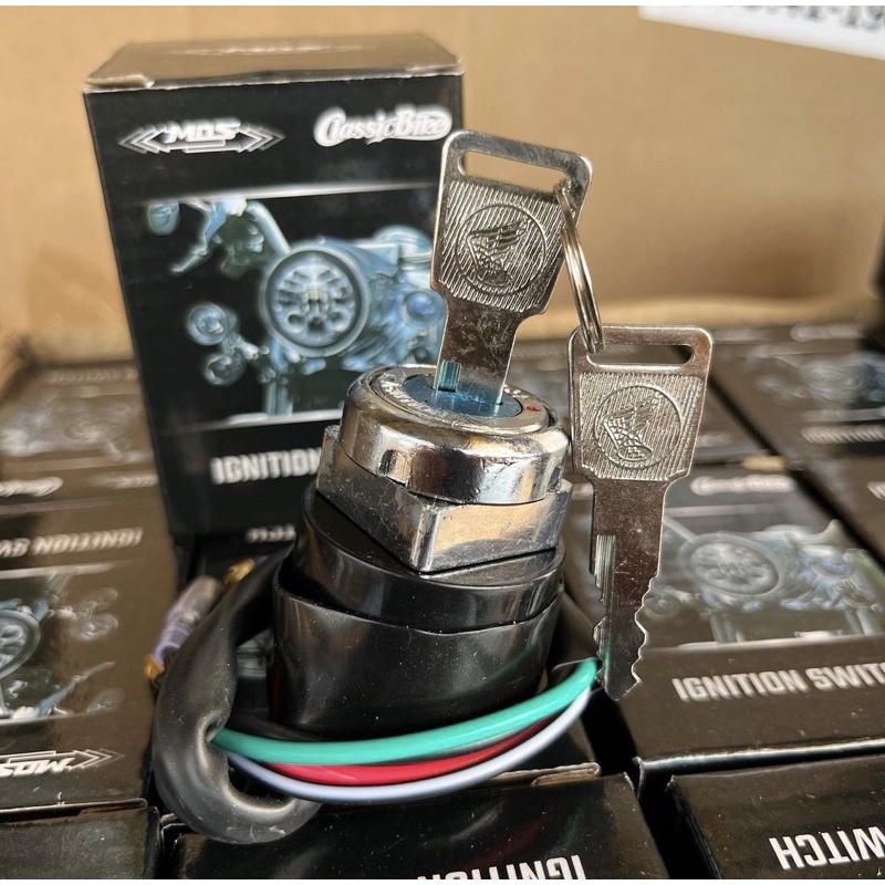KUNCI KONTAK HONDA CB CG GL 100 GL PRO MEGAPRO TIGER KABEL 4