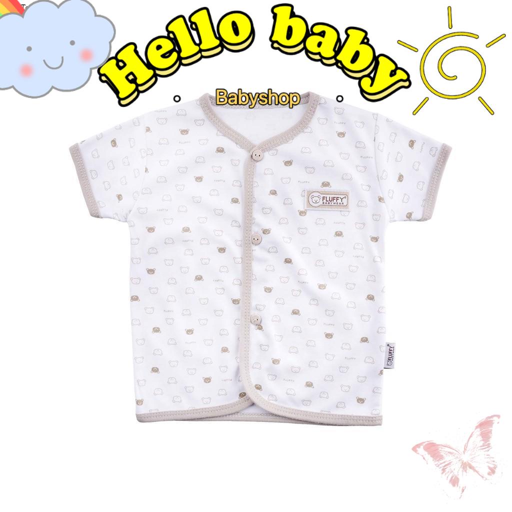 FLUFFY Baju Pendek (Isi 3Pcs) KKI Newborn