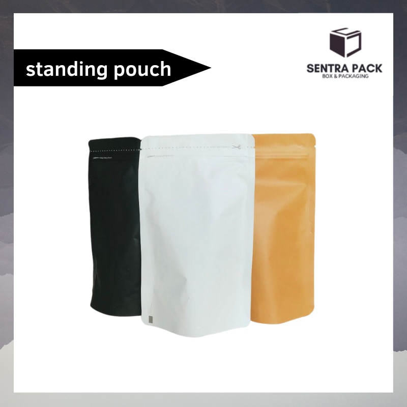 

standing pouch full foil / alumunium foil doff 13x21