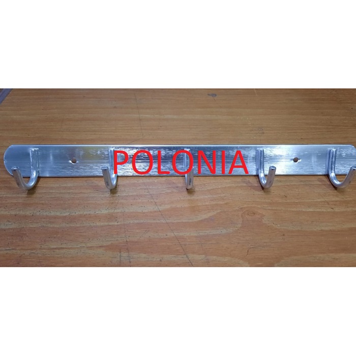 COD Gantungan Baju Dinding Aluminium Tebal 5 Kait Kapstok GROSIR ECER READY MEDAN