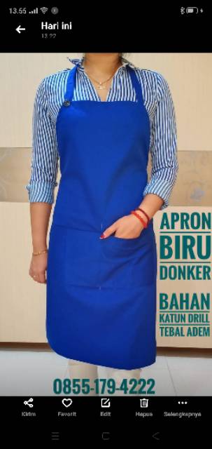 Apron Celemek Tebal Murah