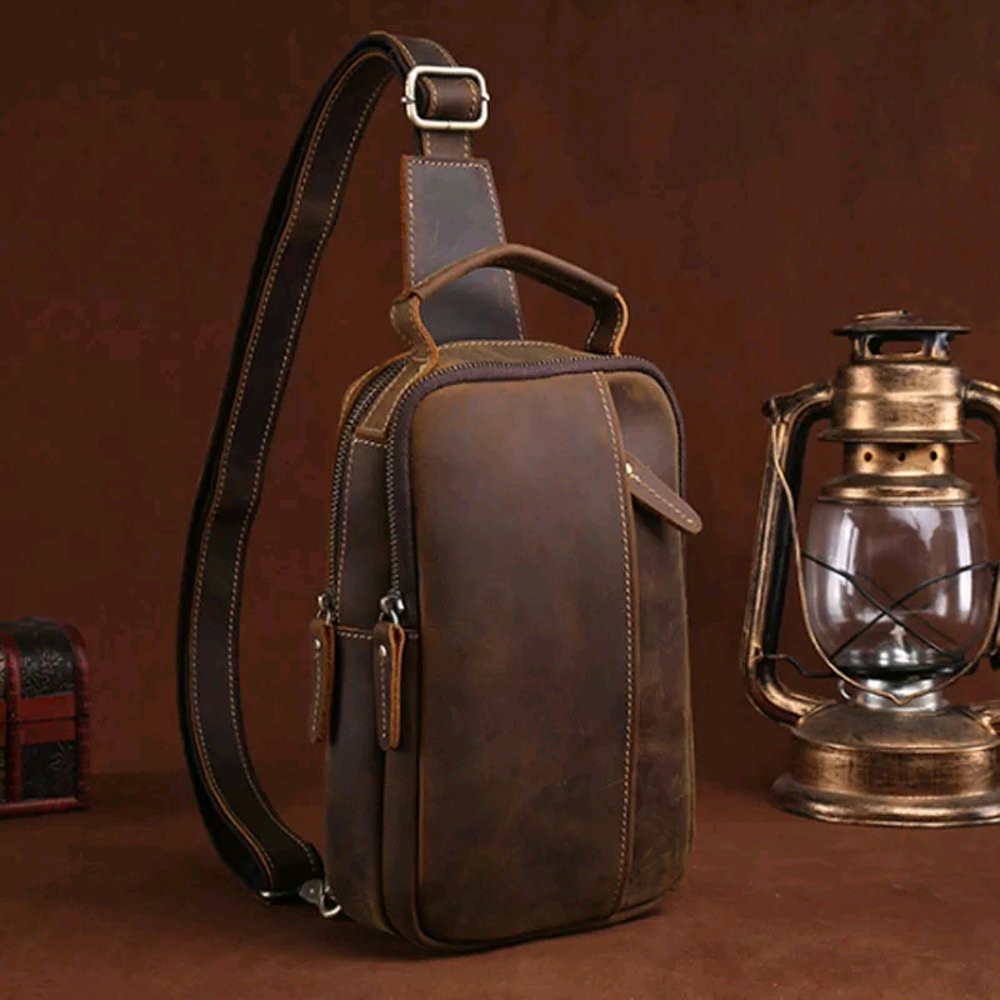 tas selempang pria kulit sapi asli | Shopee Indonesia