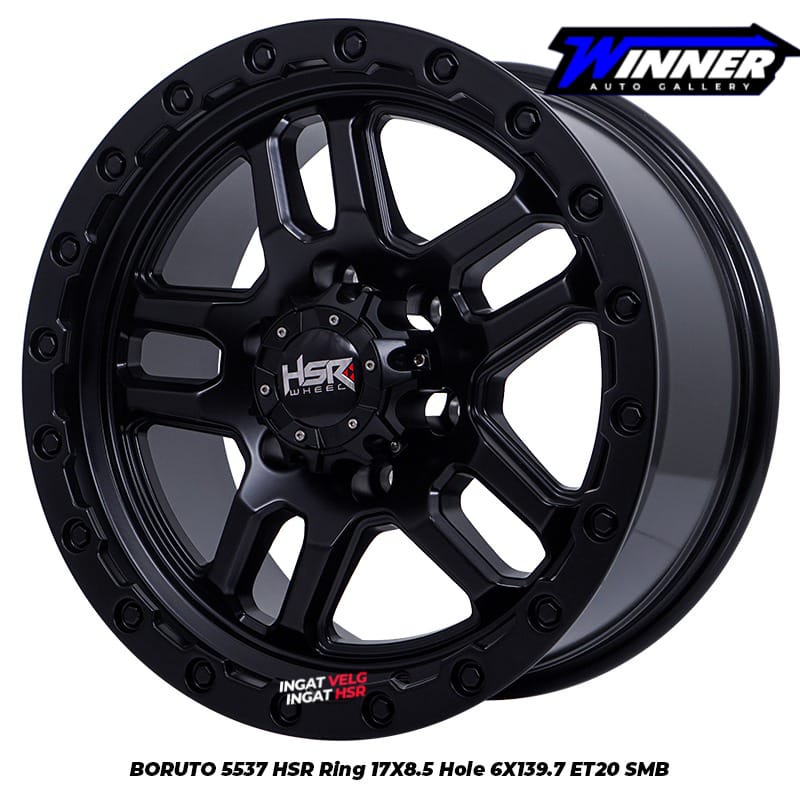 VELG HSR MODEL OFFROAD FOR CAR HARDTOP STRADA TERRANO RING 17 HSR BORUTO