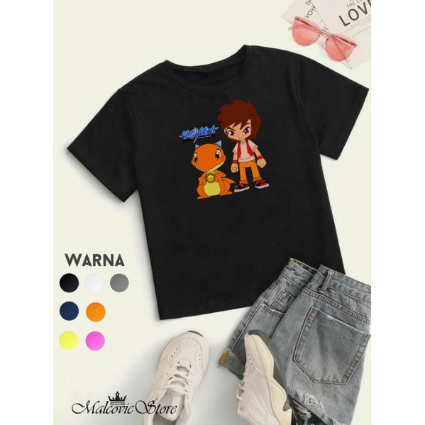 Baju Kaos Pria Dragon Warrior Unisex / T-shirt Kaos Dewasa Dragon Warrior PT ll