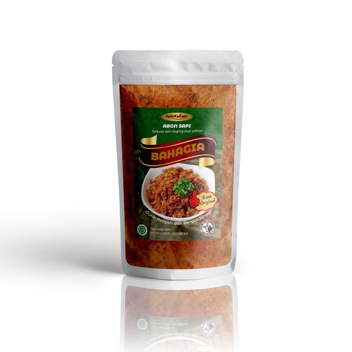 

ABON- ABON SAPI BAHAGIA - 100 GRAM INDOKULINER -MAKANAN-KERING.