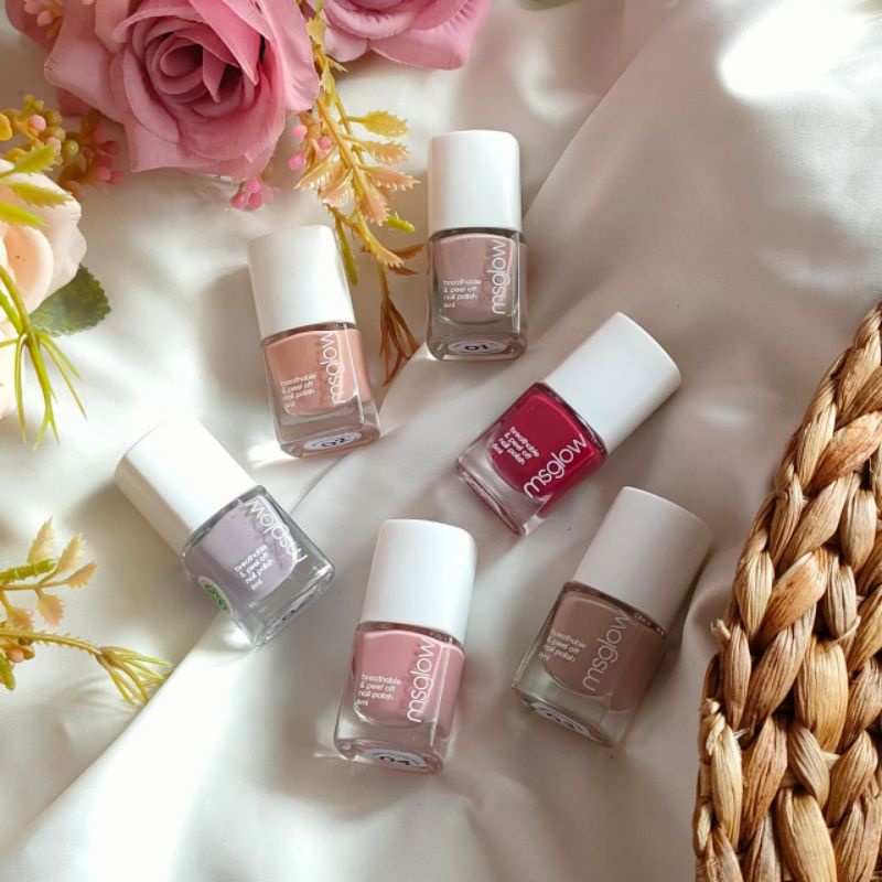 NAIL POLISH HALAL MS GLOW//WUDHU FRIENDLY NAIL POLISH