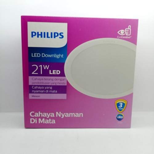 philips downlight led meson 21w putih cool daylight