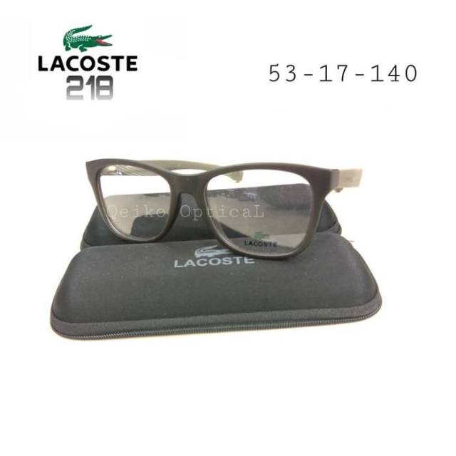 Kacamata Frame Minus Pria Wanita Lacoste 036 Brown