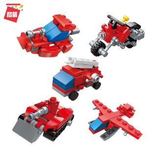  Mainan  Balok Bangun susun Model Lego  Bentuk Transformer 