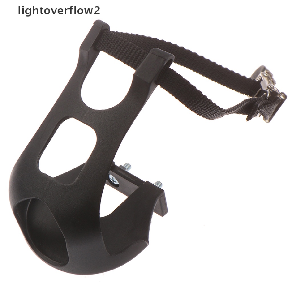 (lightoverflow2) Strap Pedal Sepeda Warna Hitam