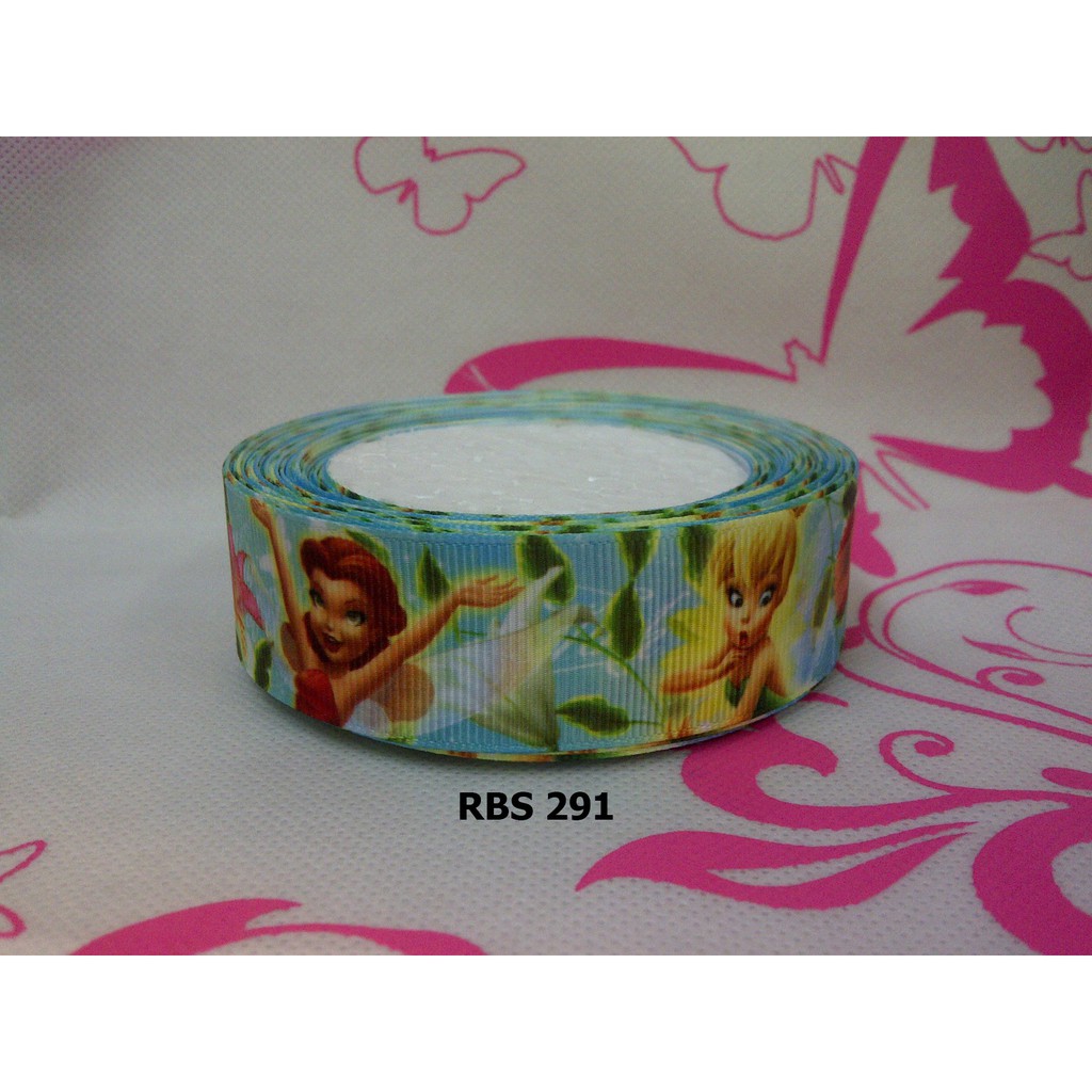 

[10 YARD] PITA GROSGRAIN MOTIF TINKERBELL SALE RBS 291