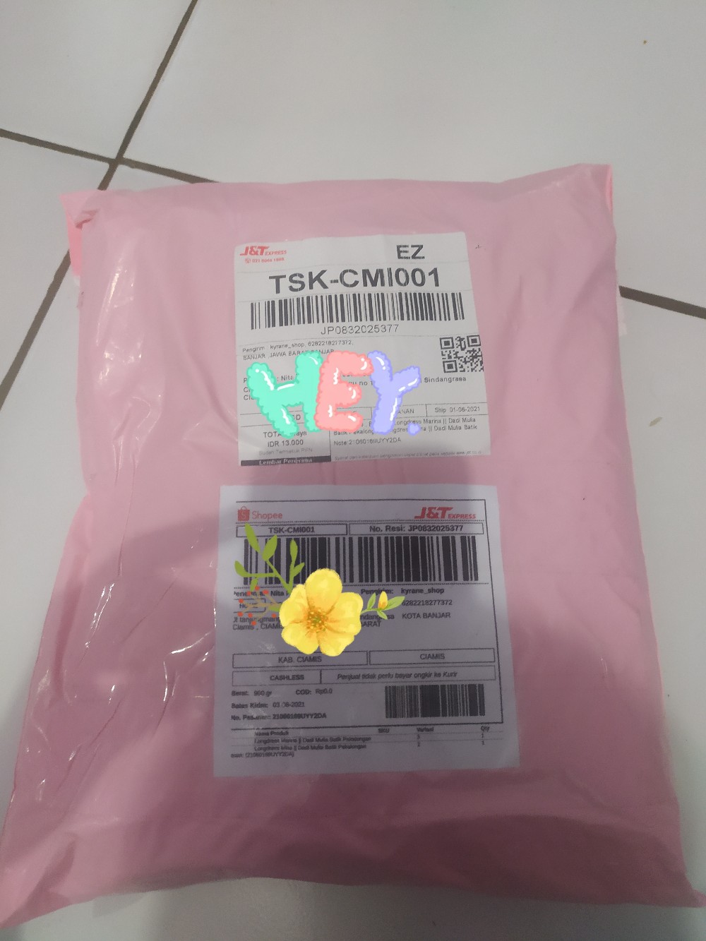 Longdress Marina || Dadi Mulia Batik Pekalongan