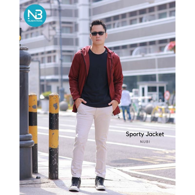 SPORTY JACKET BOY MAN  NUBI ORI BY NUBINTANG/COUPLE JAKET ANAK DAN AYAH-1