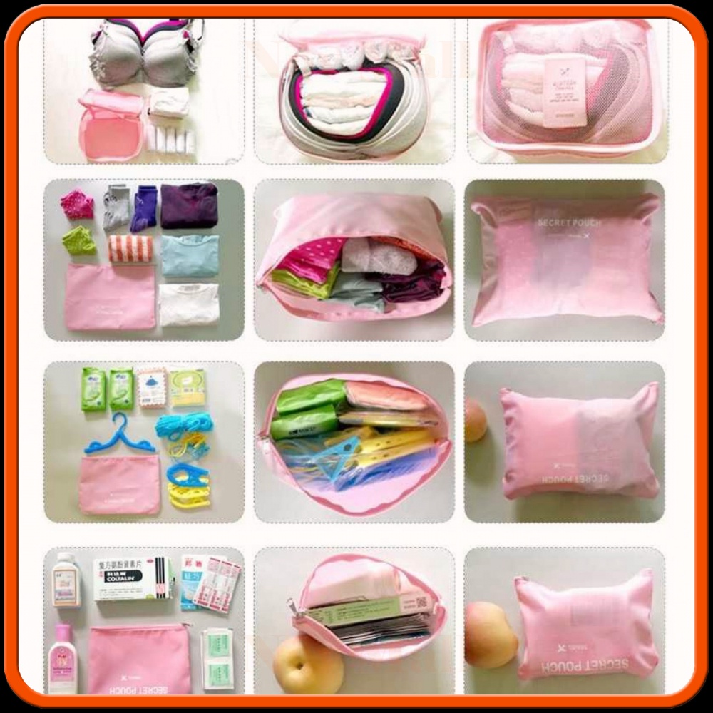 Tas Travel Bag in Bag Organizer 6 in 1
