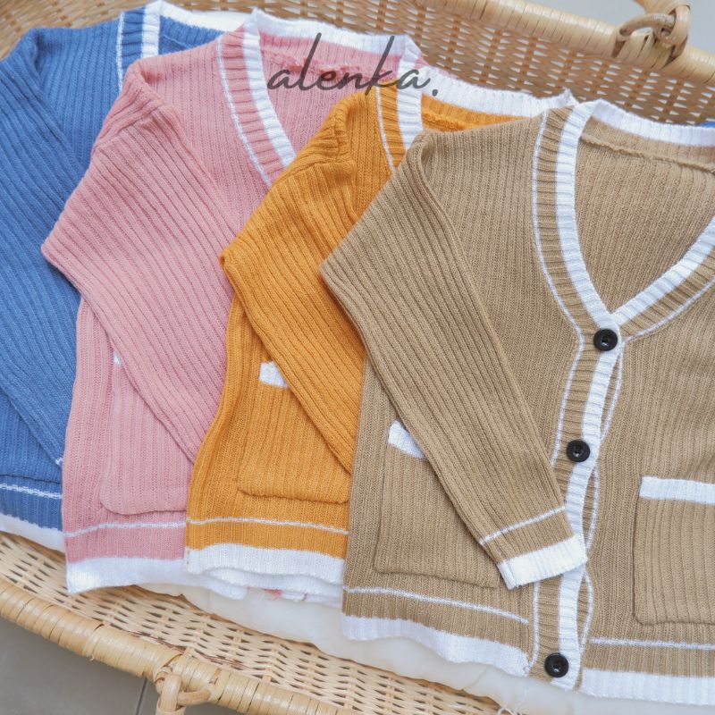 Alenka - Knitted Series Baby &amp; Kids Cardigan (0-3y)