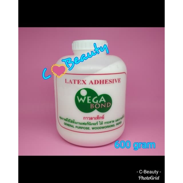 Free Ongkir Lem Putih Wega Bond 600gr - Latex Wegabond, Slime, Squishy, Murah Baru