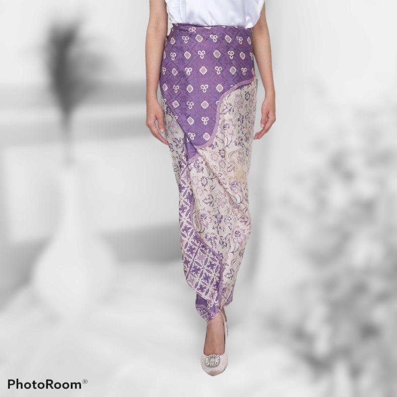 syahnita rok lilit batik kain lilit bahan viscose bawahan baju kebaya wanita motif batik