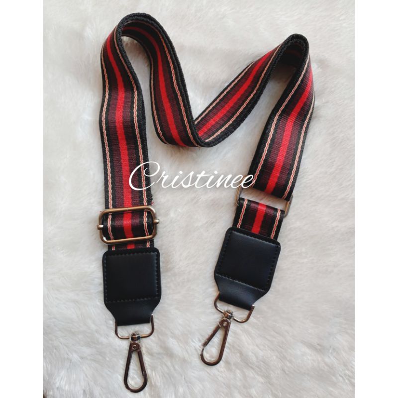 PROMO!!! Tali Sling/Longstrap motif lebar 4cm (satuan)