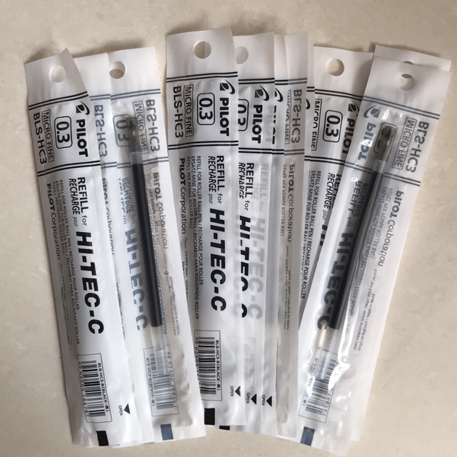 

Refill Hitech Pilot HI-TEC-C/ ISI ULANG HITEC Pilot 0.3 mm per 1 piece