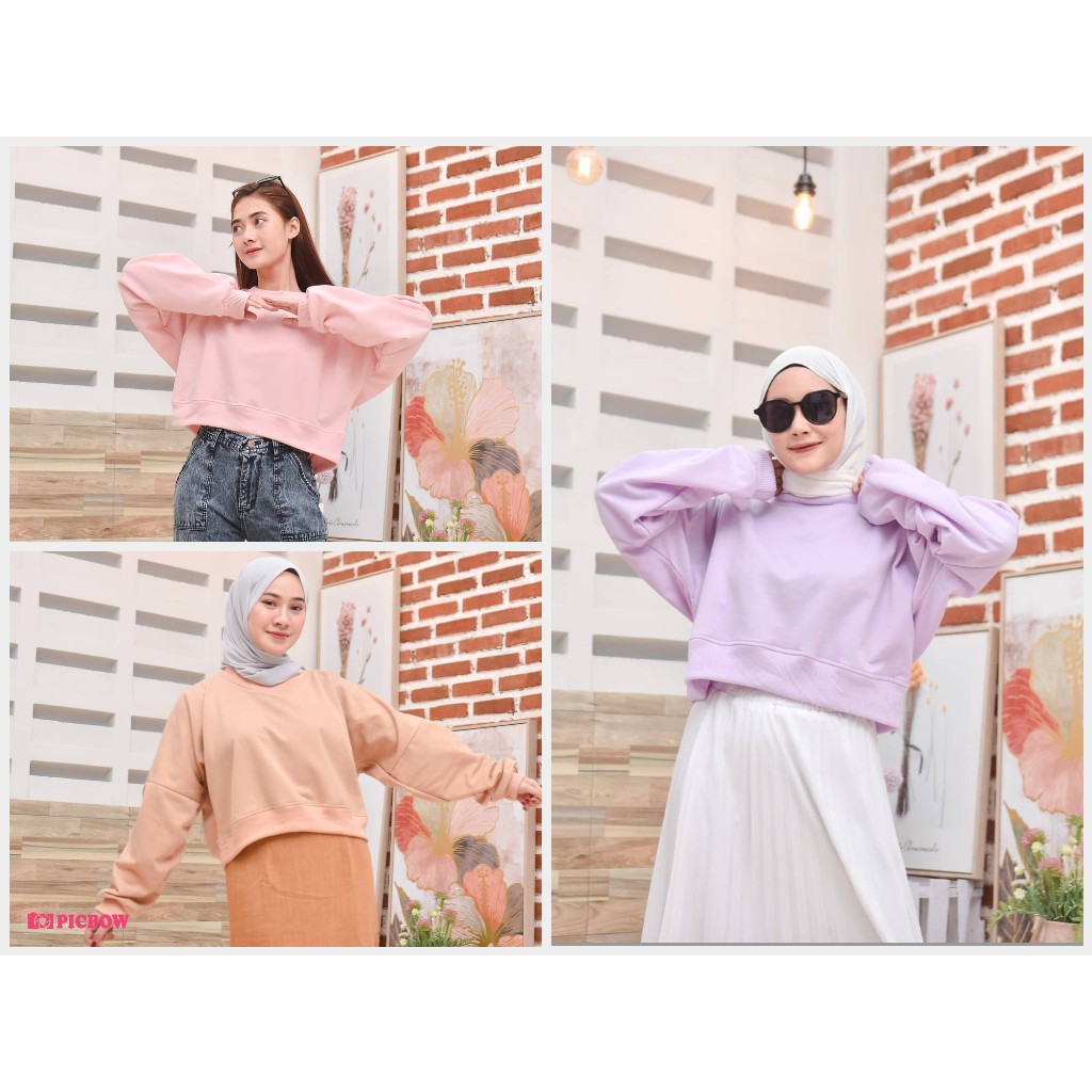 Sweater Crewneck Oversize TERLARIS Harga Grosir Over Size