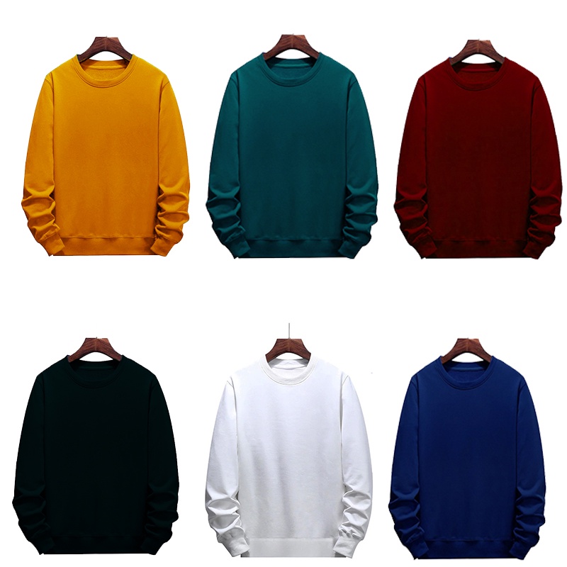 FF SWEATER POLOS BAHAN FLECE BERKUALITAS TERBAIK II BISA UNISEX